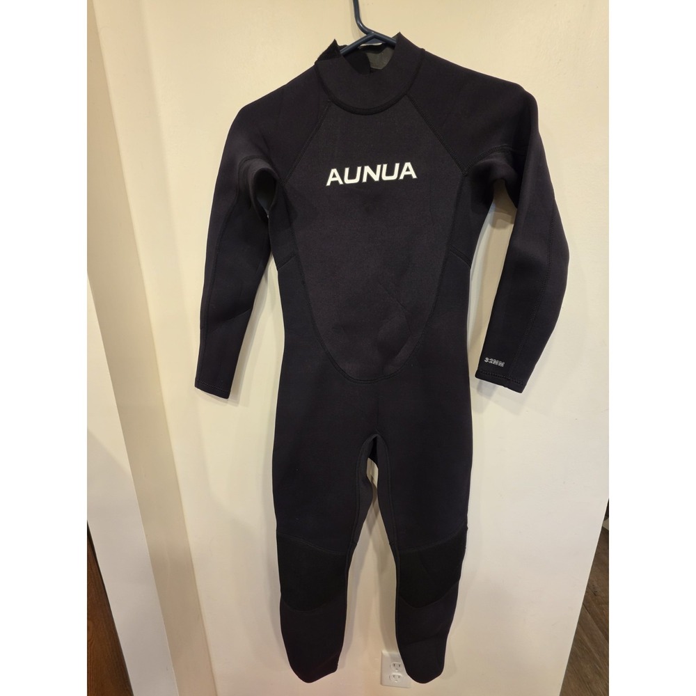 Aunua Blakc 3.2mm Adult Small Wetsuit Scuba Diving Suit Full Body Back Zip